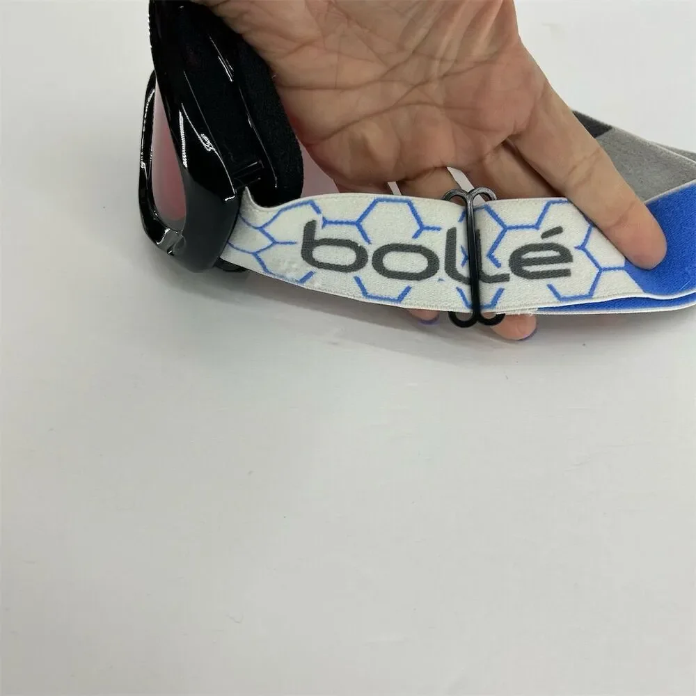 Bolle Black Blue Lightweight Snowboarding Goggles Adult Juniors Skiing
